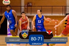 PICKEN CLARET	80-71	SONIA BATH GODELLA