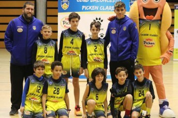 Alevín masculino azul