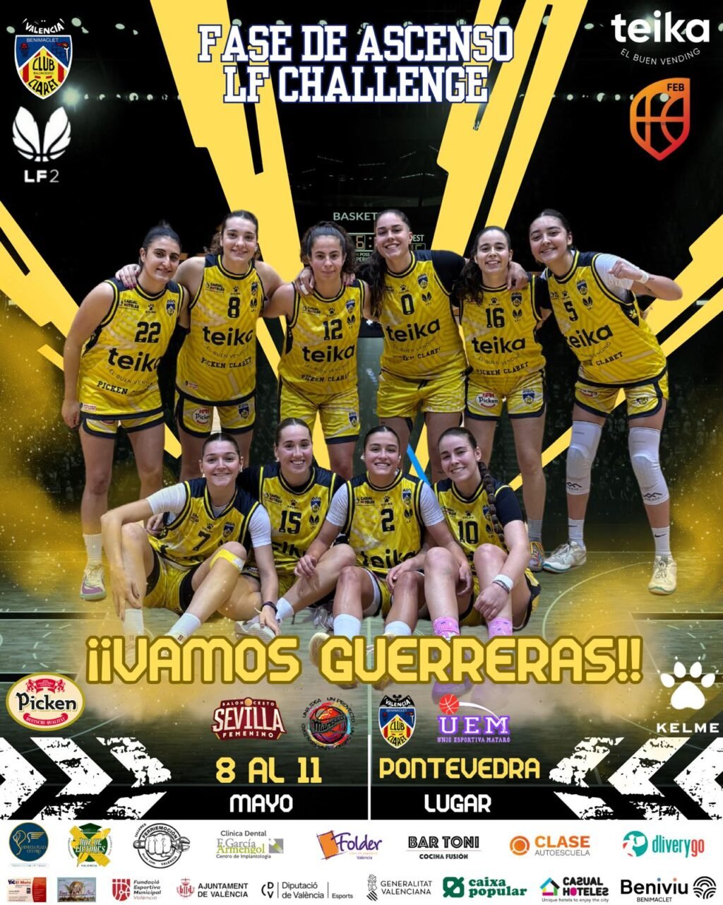 Nuestras guerreras afrontan la Fase de ascenso a Liga Challenge - CB Claret